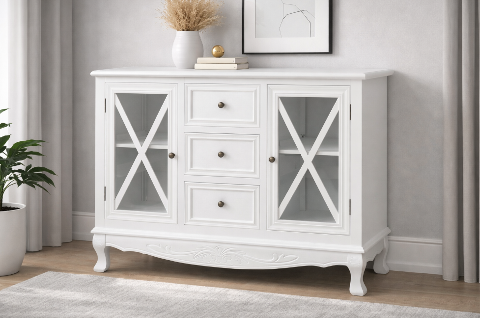 1644-V10BL   Mueble de 100cms.crucetas